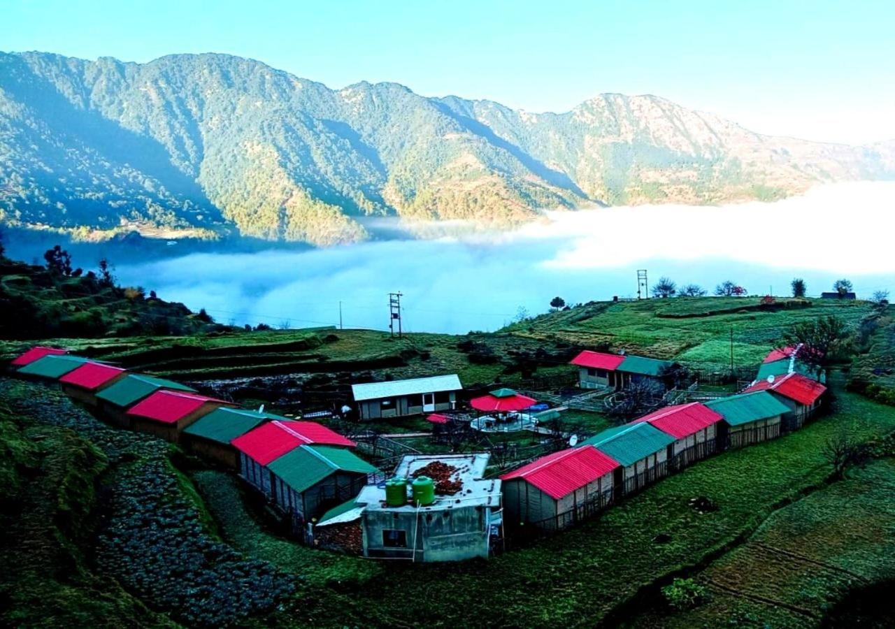 Bamboo Junction Resort - Kanatal, Valley & Mountain View Дганолті Екстер'єр фото
